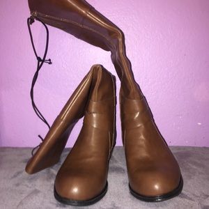 Brown boots
